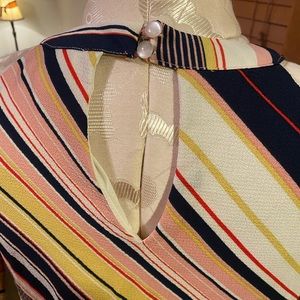 Cold shoulder swing dress